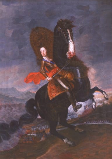  King William III on horseback
