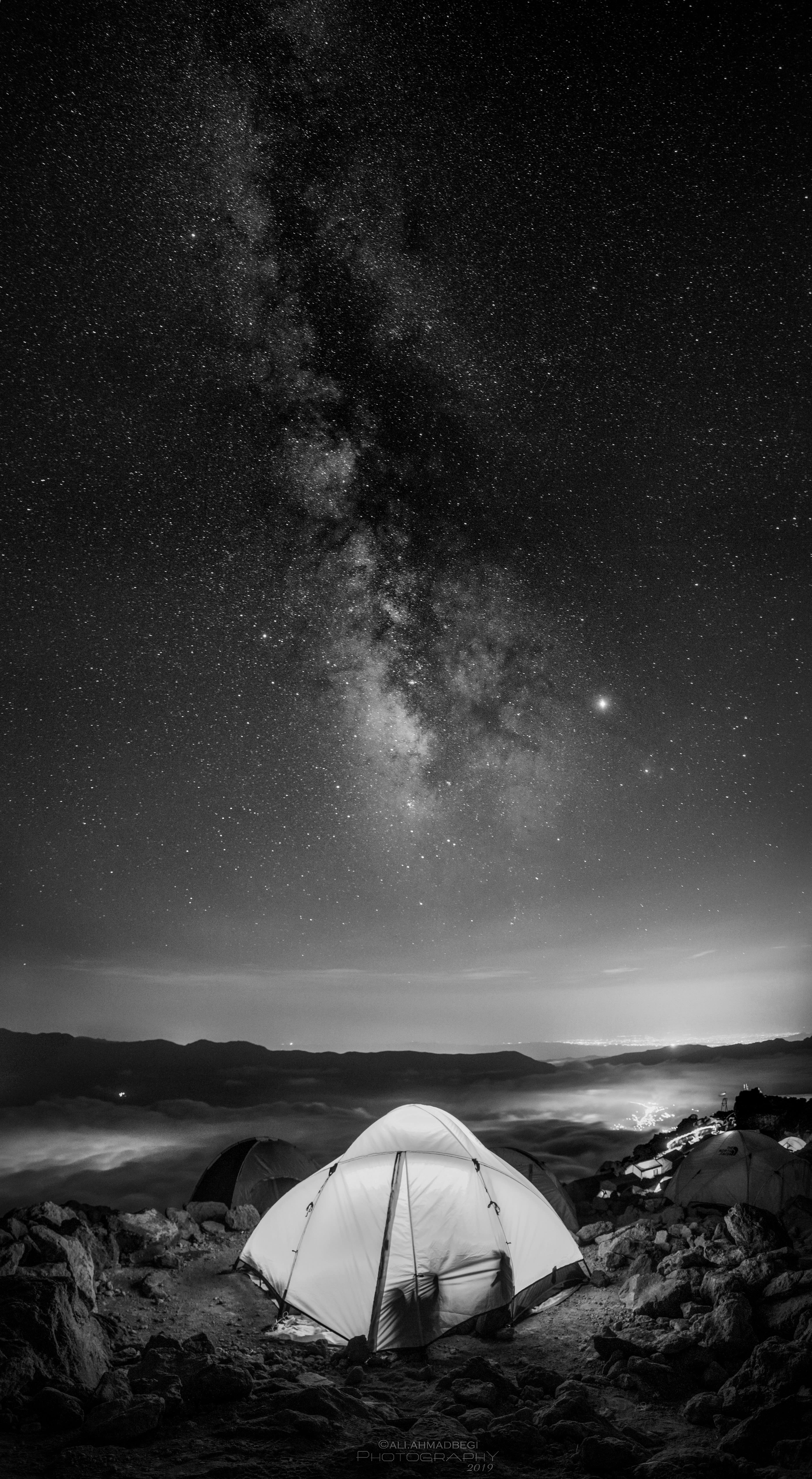 throgh the milkyway