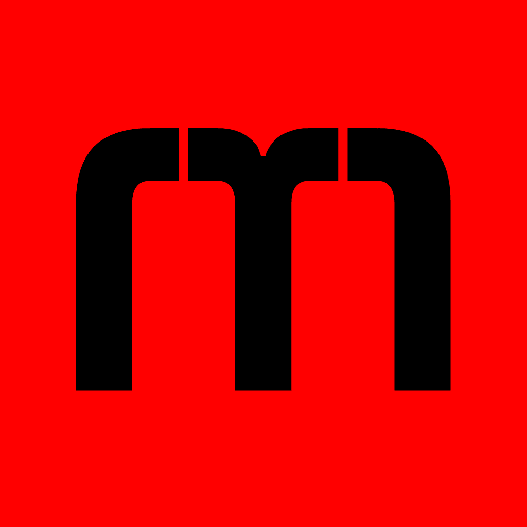 Utility>Icons: metamoderna "m" v1.1 (black/red)